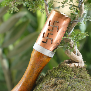 Lăn đồng đỏ nguyên chất kết hợp tây cầm chất liệu gỗ