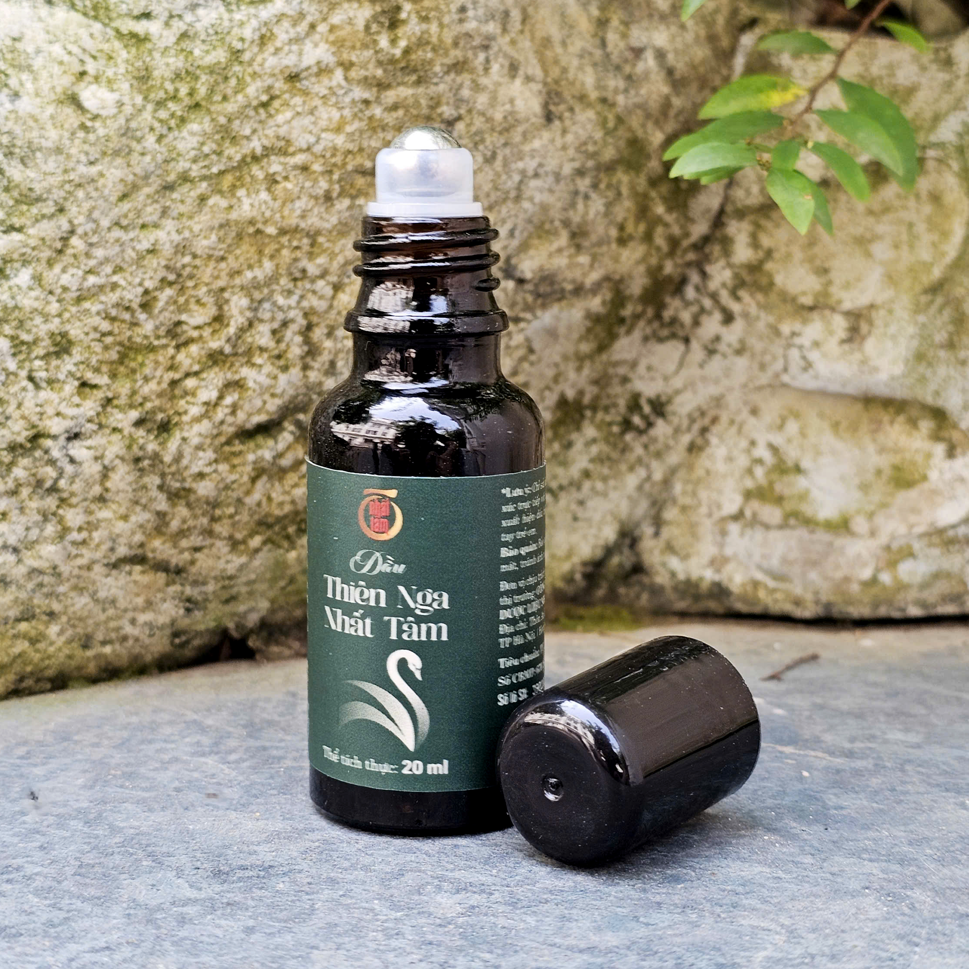 Dầu Thiên Nga Nhất Tâm - Chai 20ml - Ảnh 2